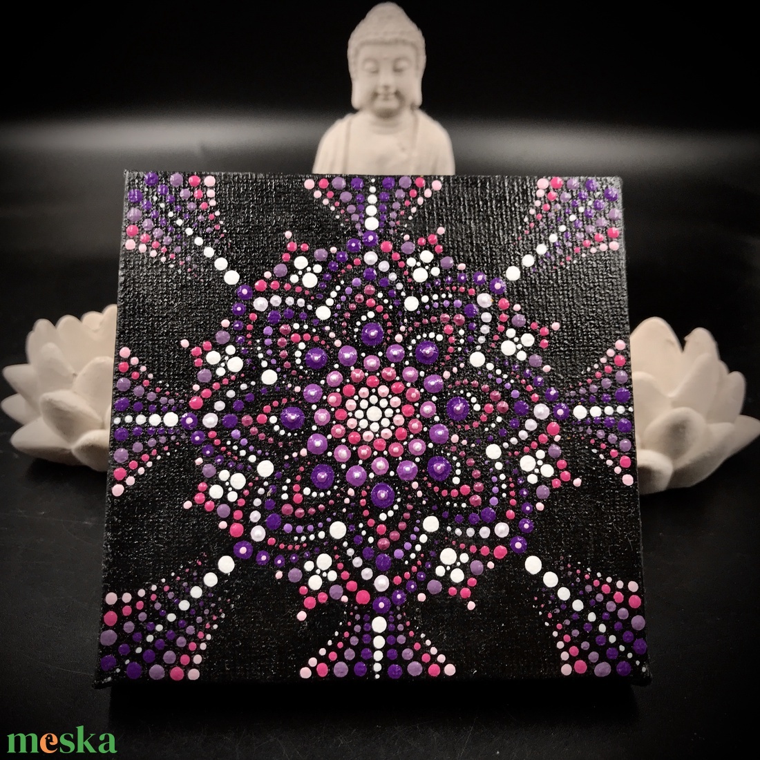 Bölcsesség és harmónia: Spirituális pontozott Mandala festmény, relaxációs és meditációs kiegészítő - otthon & életmód - dekoráció - spiritualitás - mandala - Meska.hu Bölcsesség és harmónia: Spirituális pontozott Mandala festmény, relaxációs és meditációs kiegészítő - otthon & életmód - dekoráció - spiritualitás - mandala - Meska.hu