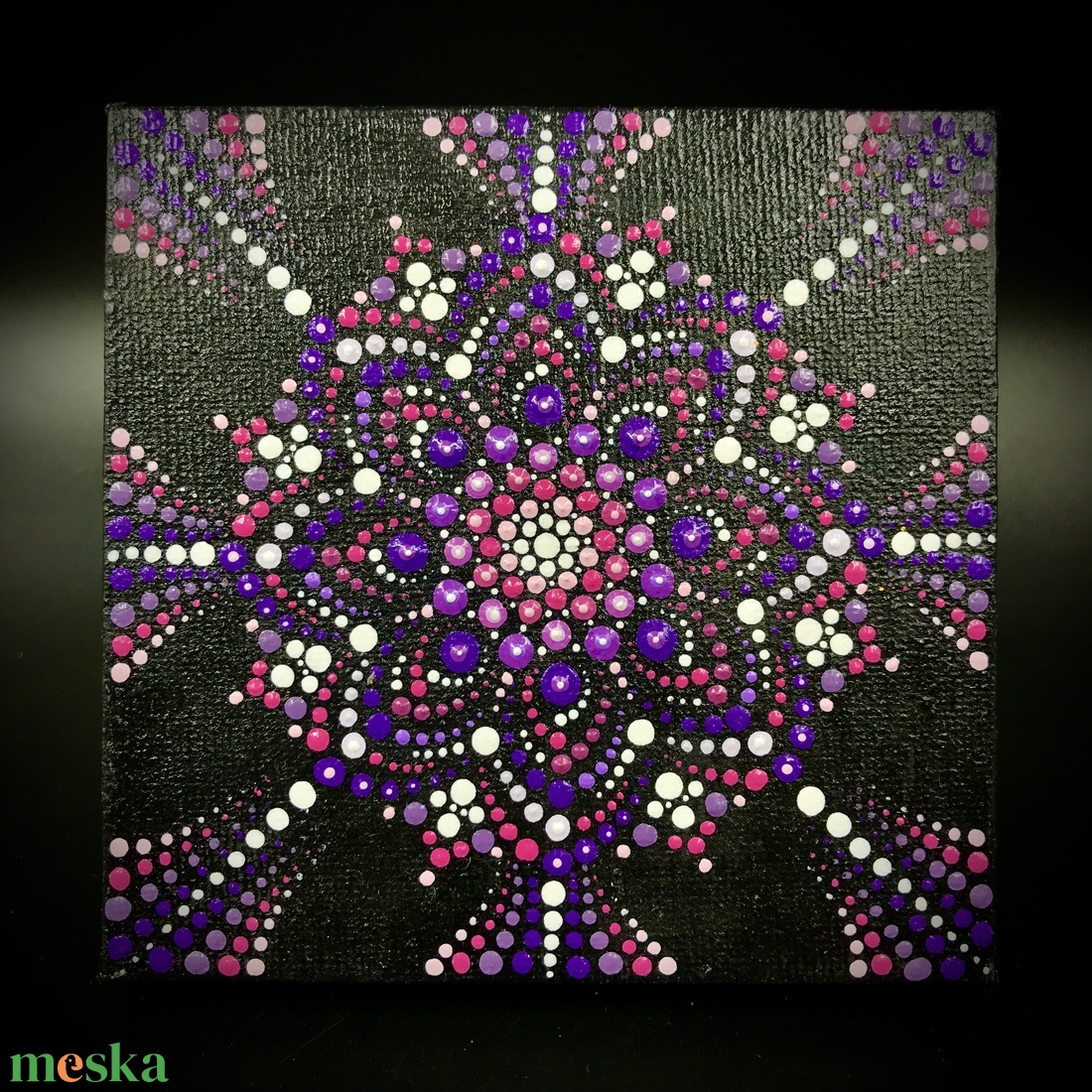 Bölcsesség és harmónia: Spirituális pontozott Mandala festmény, relaxációs és meditációs kiegészítő - otthon & életmód - dekoráció - spiritualitás - mandala - Meska.hu Bölcsesség és harmónia: Spirituális pontozott Mandala festmény, relaxációs és meditációs kiegészítő - otthon & életmód - dekoráció - spiritualitás - mandala - Meska.hu
