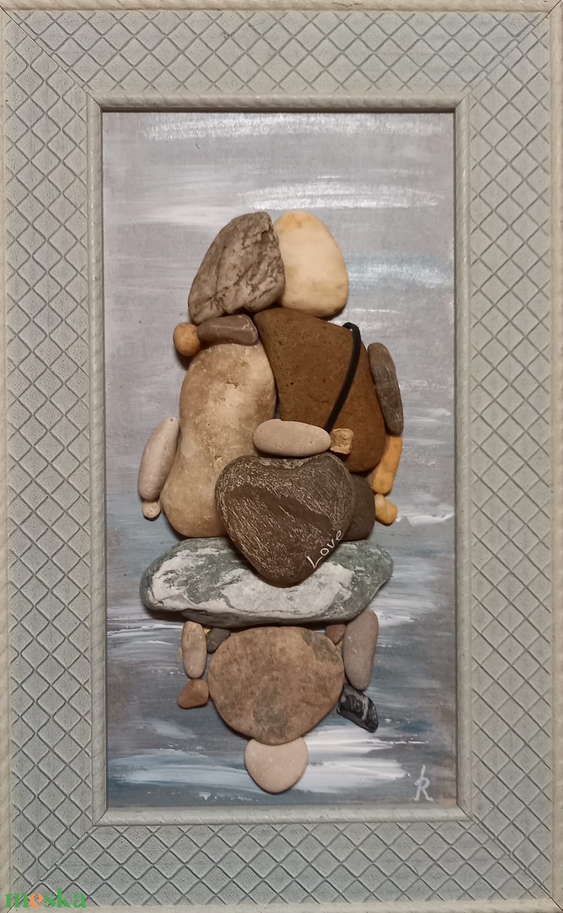 Egyensúlyban 2 (Az élet tengerén - kavicskép) 19 x 31 cm - otthon & életmód - dekoráció - kép & falikép - kavics kép - Meska.hu Egyensúlyban 2 (Az élet tengerén - kavicskép) 19 x 31 cm - otthon & életmód - dekoráció - kép & falikép - kavics kép - Meska.hu