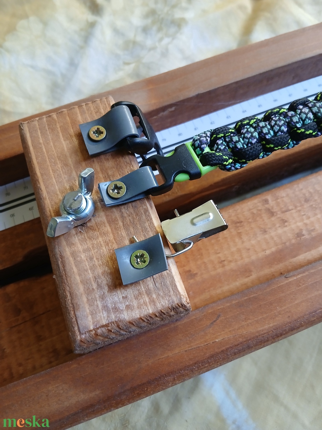 Paracord JIG / Pad - kellékek & szerszámok - szerszámok, eszközök - eszköz kötéshez, horgoláshoz - Meska.hu