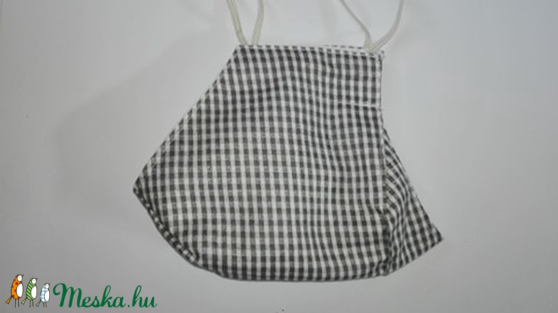 Kockás 3D Textil férfi arcmaszk - férfi & uniszex - férfi & uniszex - Meska.hu