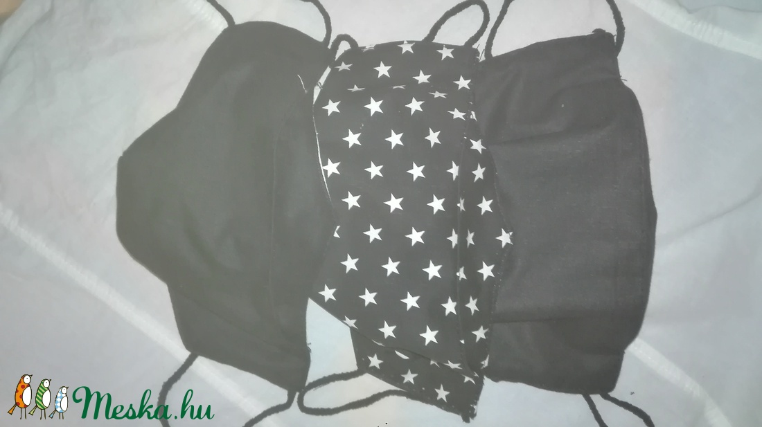 Black and Star 3D Textil felnőtt arcmaszk csomag (3db) - női - női - Meska.hu Black and Star 3D Textil felnőtt arcmaszk csomag (3db) - női - női - Meska.hu