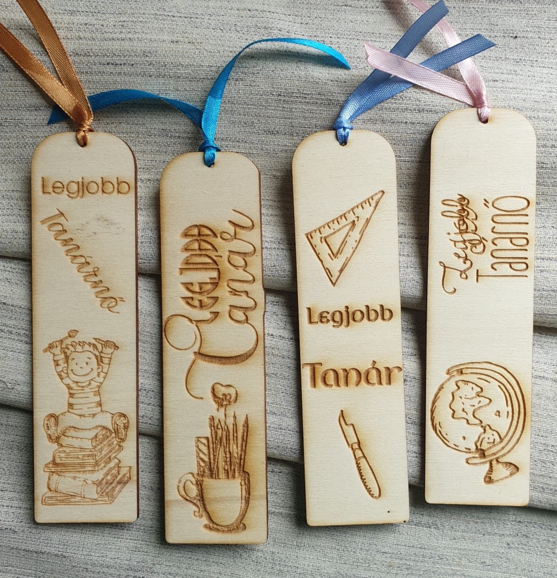 Pedagógus ajándék ballagásra- könyvjelző - otthon & életmód - dekoráció - dísztárgy - Meska.hu