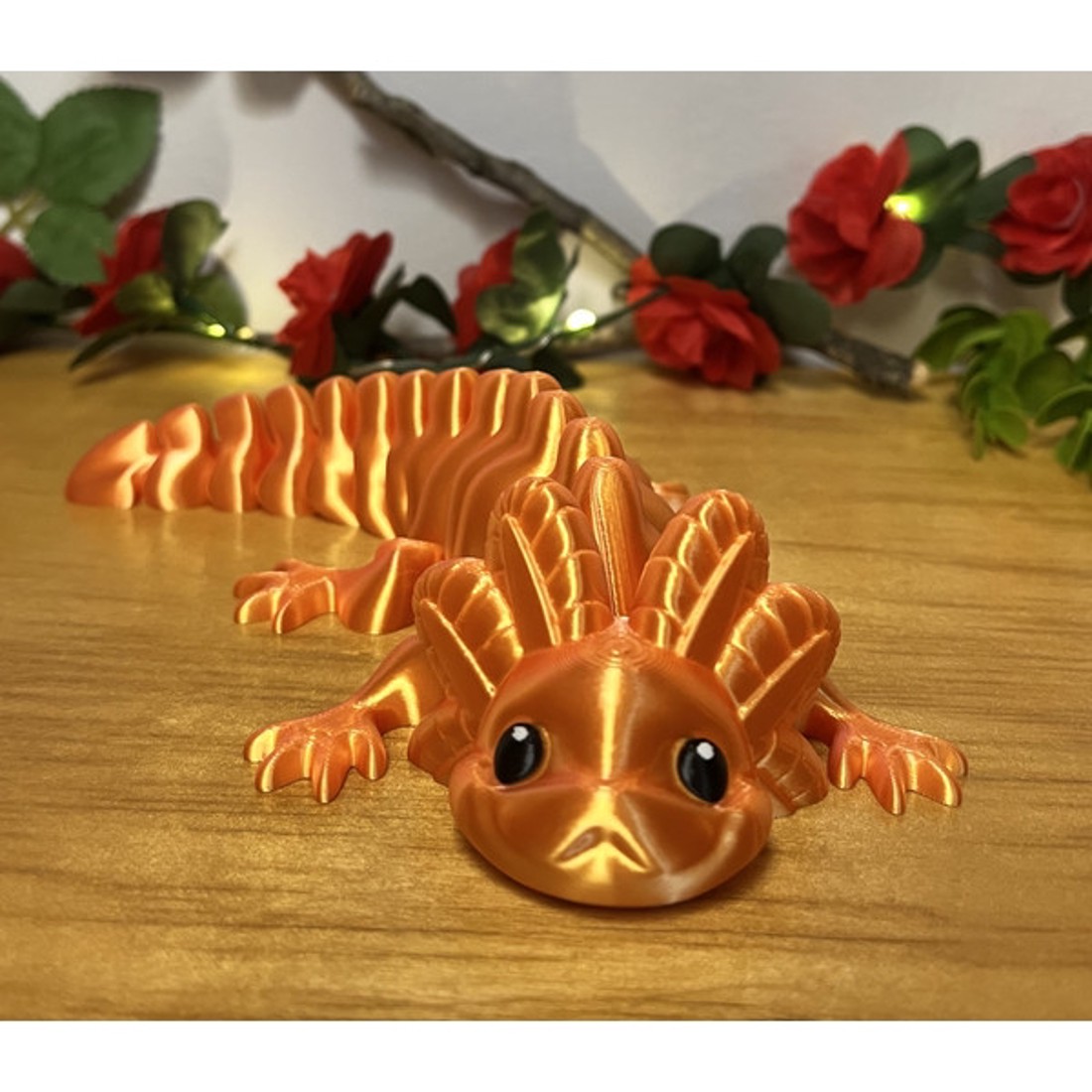 3D nyomtatott Axolotl - játék & sport - plüssállat & játékfigura - más figura - Meska.hu