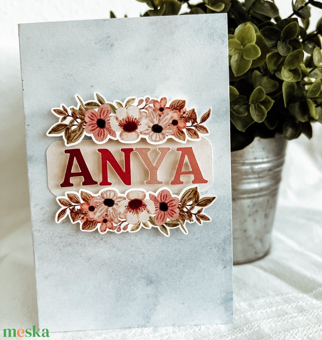 Boldog Anyák napját, 3D képeslap, borítékkal, kézzel készült anyák napi képeslap - otthon & életmód - papír, írószer - Meska.hu