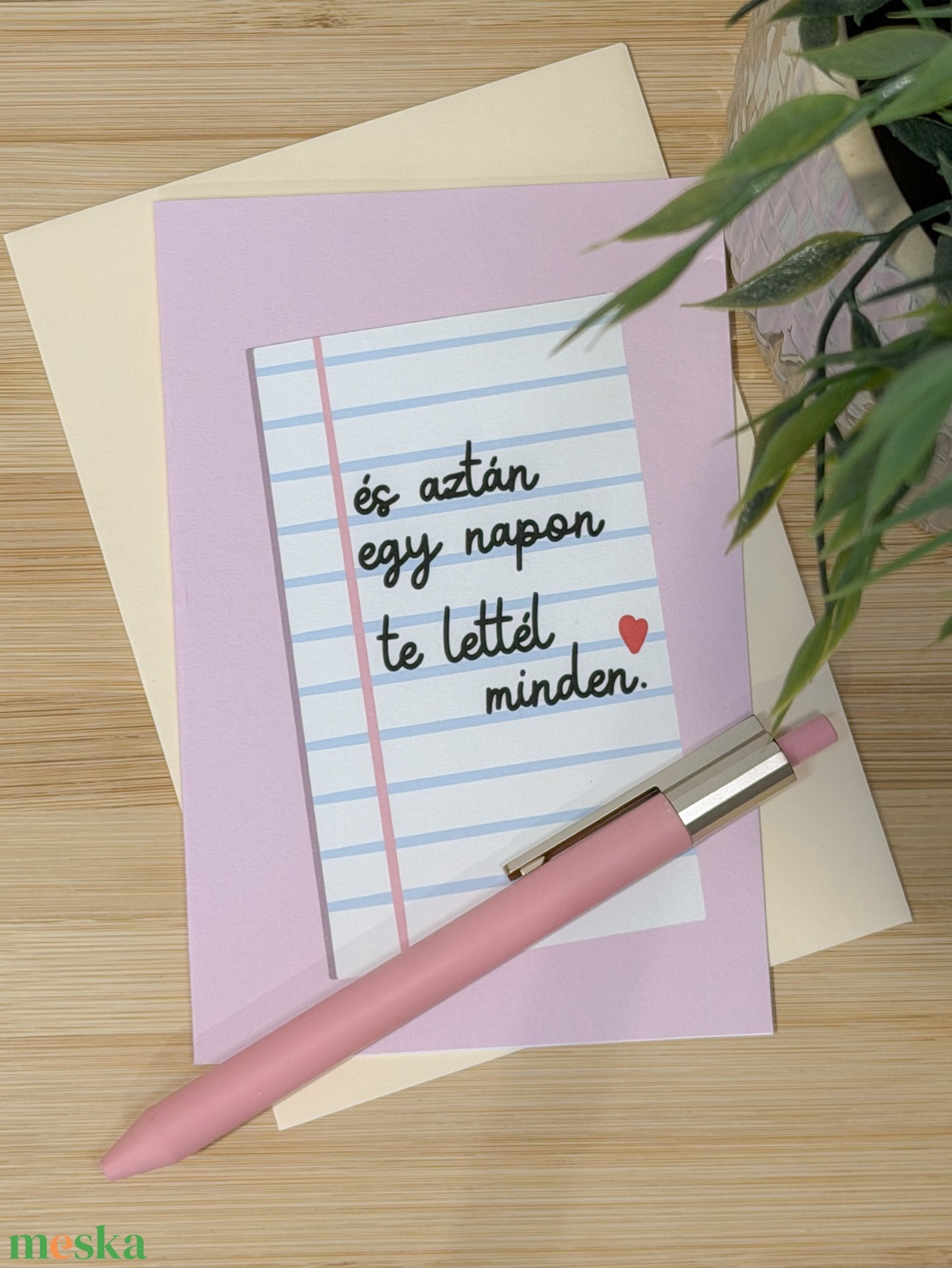 Valentin-napi képeslap - otthon & életmód - papír, írószer - ajándékozás kellékei - képeslap, üdvözlőlap - Meska.hu