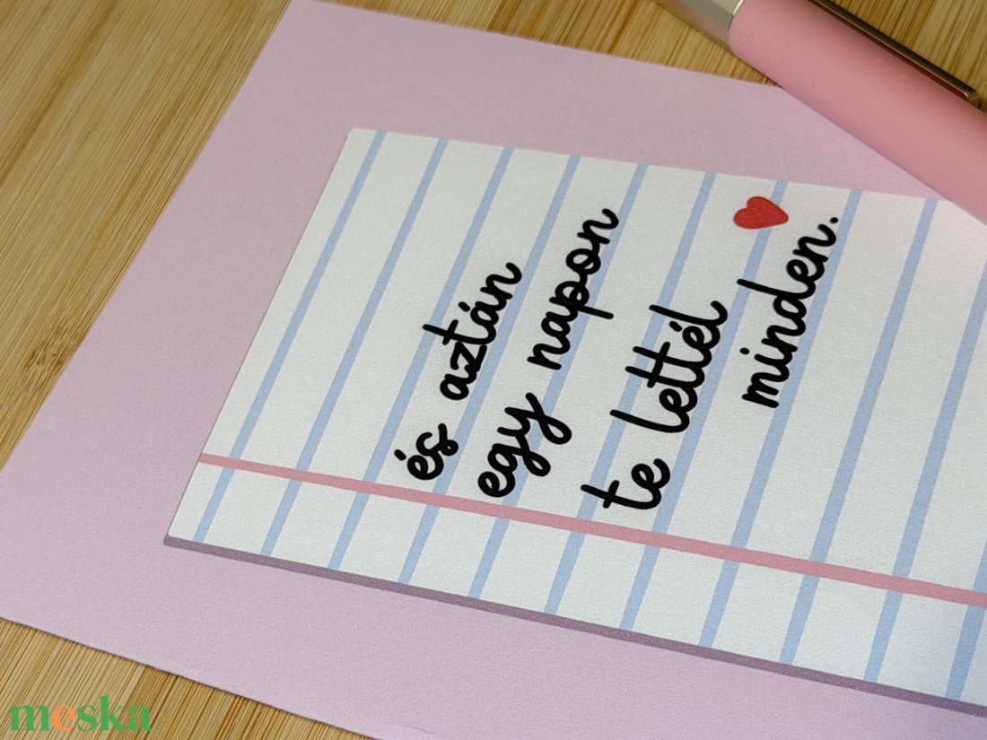 Valentin-napi képeslap - otthon & életmód - papír, írószer - ajándékozás kellékei - képeslap, üdvözlőlap - Meska.hu