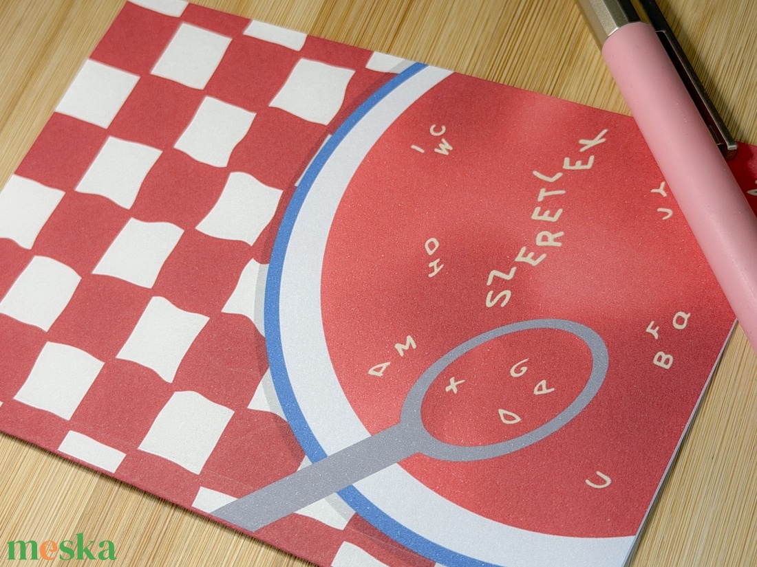 Valentin-napi képeslap - otthon & életmód - papír, írószer - ajándékozás kellékei - képeslap, üdvözlőlap - Meska.hu