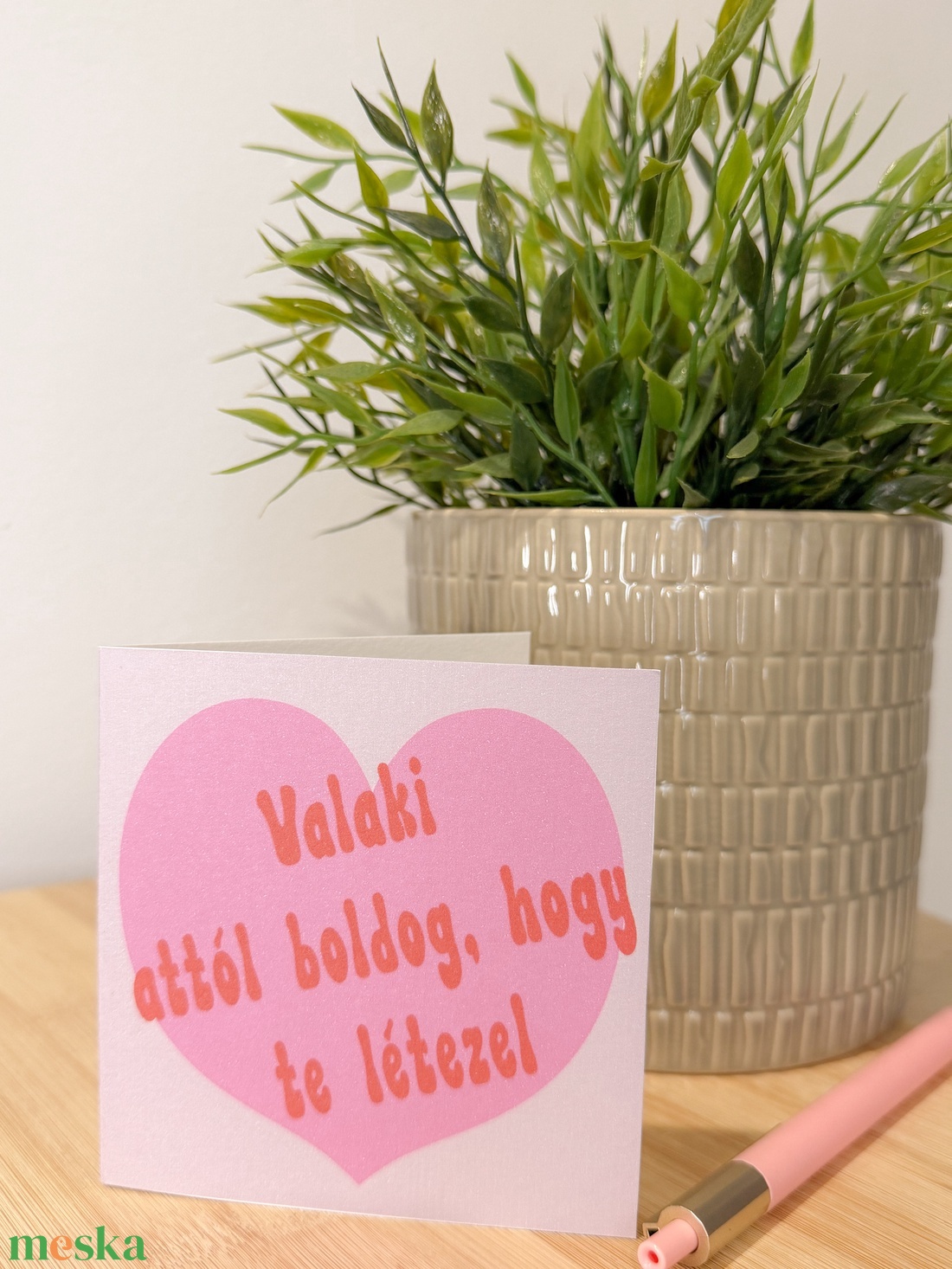 Valentin-napi képeslap - otthon & életmód - papír, írószer - ajándékozás kellékei - képeslap, üdvözlőlap - Meska.hu