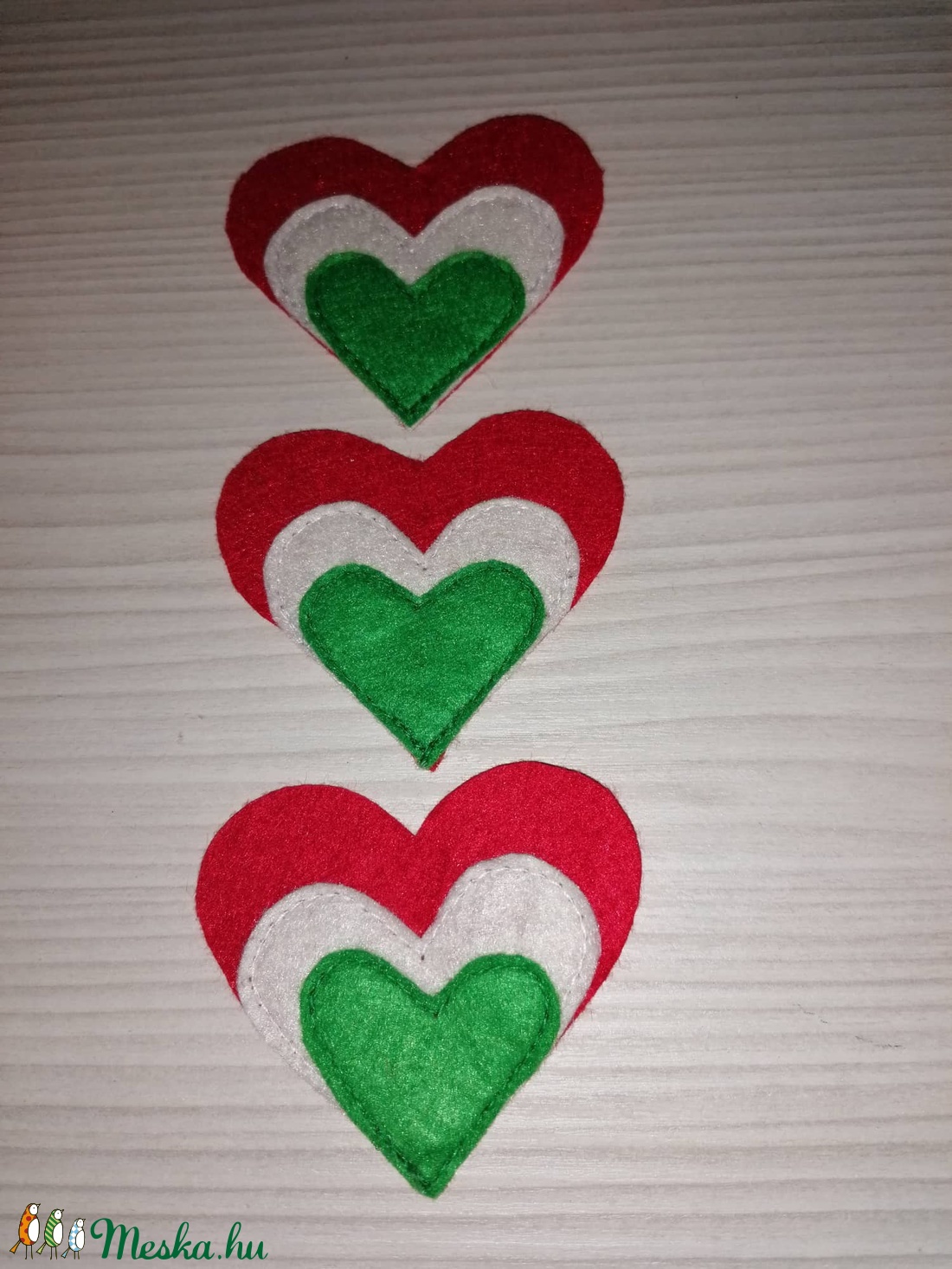 Kokárda - ékszer - kitűző és bross - kitűző - Meska.hu