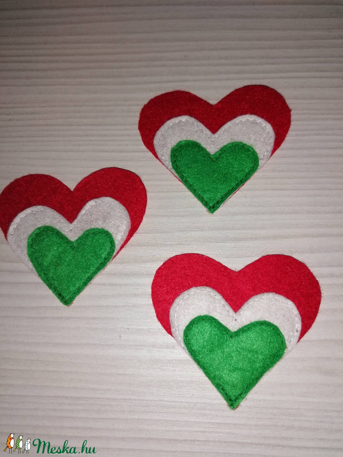 Kokárda - ékszer - kitűző és bross - kitűző - Meska.hu