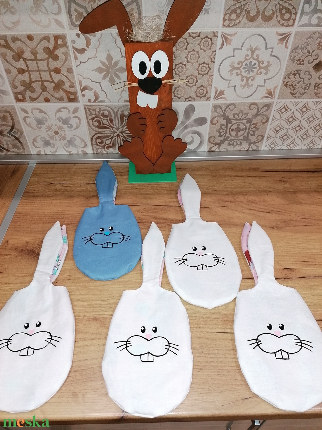Húsvéti textil ajándéktasak.  - otthon & életmód - papír, írószer - Meska.hu