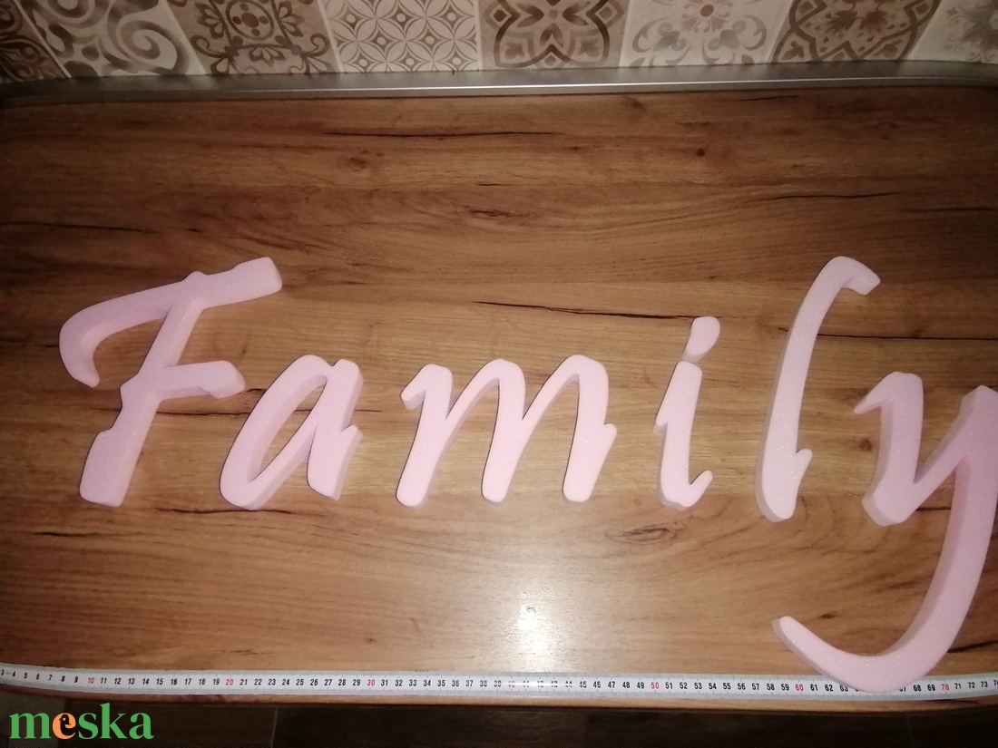 Family faldekoráció.  - diy (csináld magad) - egységcsomag - Meska.hu