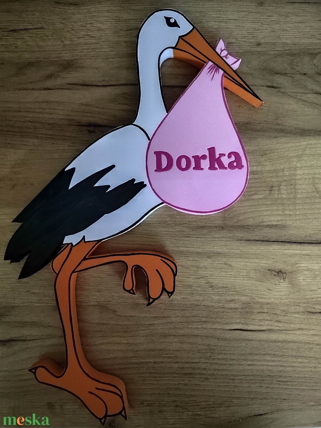 Gólya csomaggal,babaköszöntő. - otthon & életmód - babaszoba, gyerekszoba - babaszoba dekoráció - Meska.hu Gólya csomaggal,babaköszöntő. - otthon & életmód - babaszoba, gyerekszoba - babaszoba dekoráció - Meska.hu
