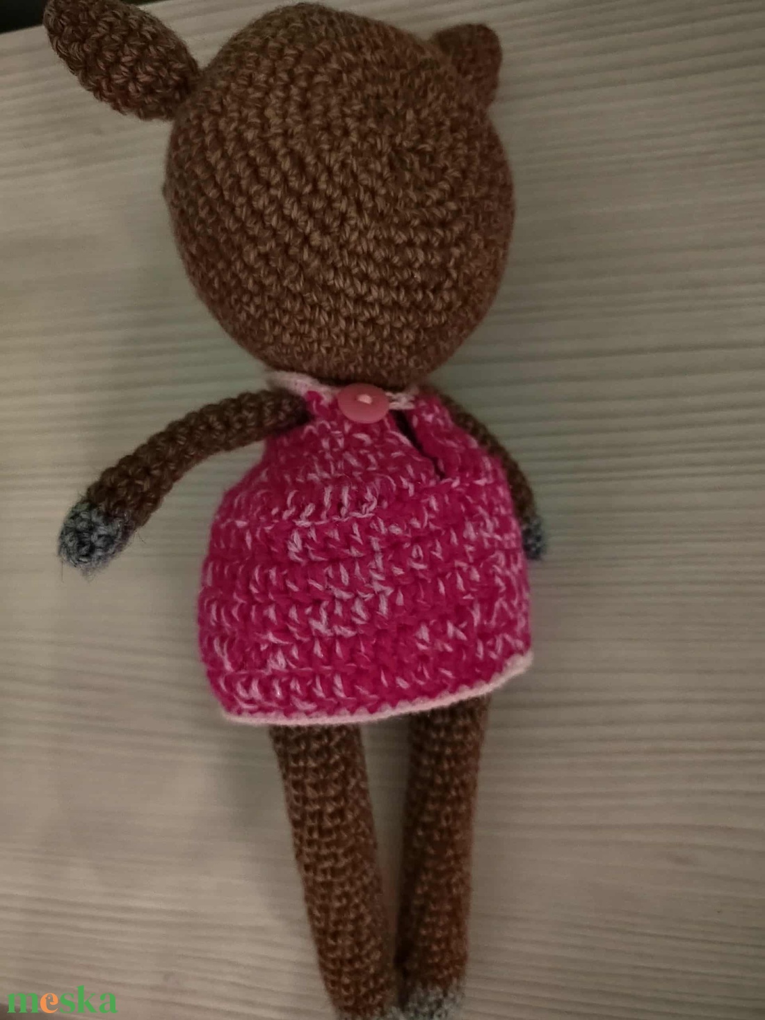 Horgolt őzike - játék & sport - plüssállat & játékfigura - más figura - Meska.hu