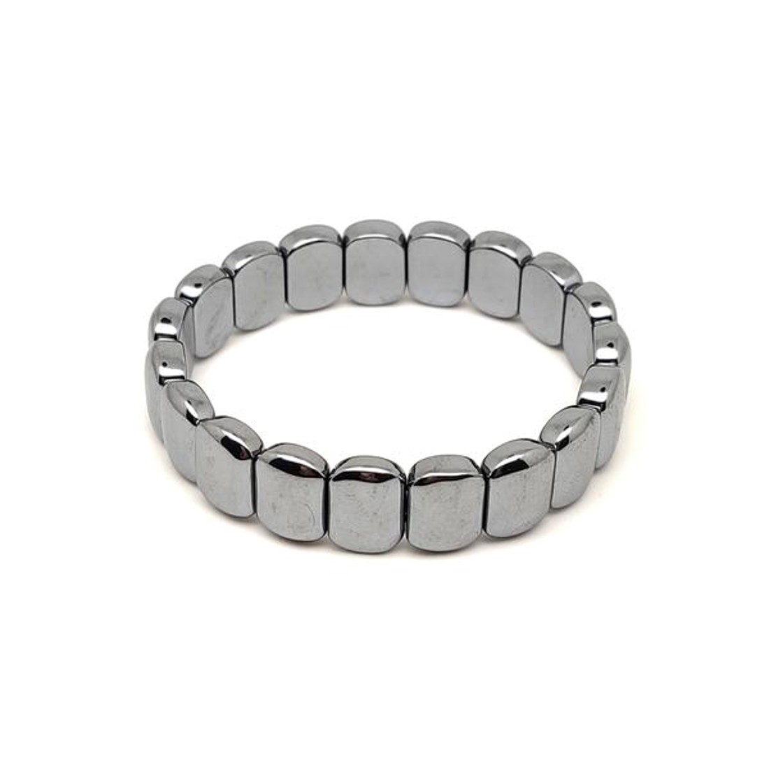 Szilícium ovális téglalap karkötő 13,5x9,5mm - ékszer - karkötő - ásványkarkötő - Meska.hu
