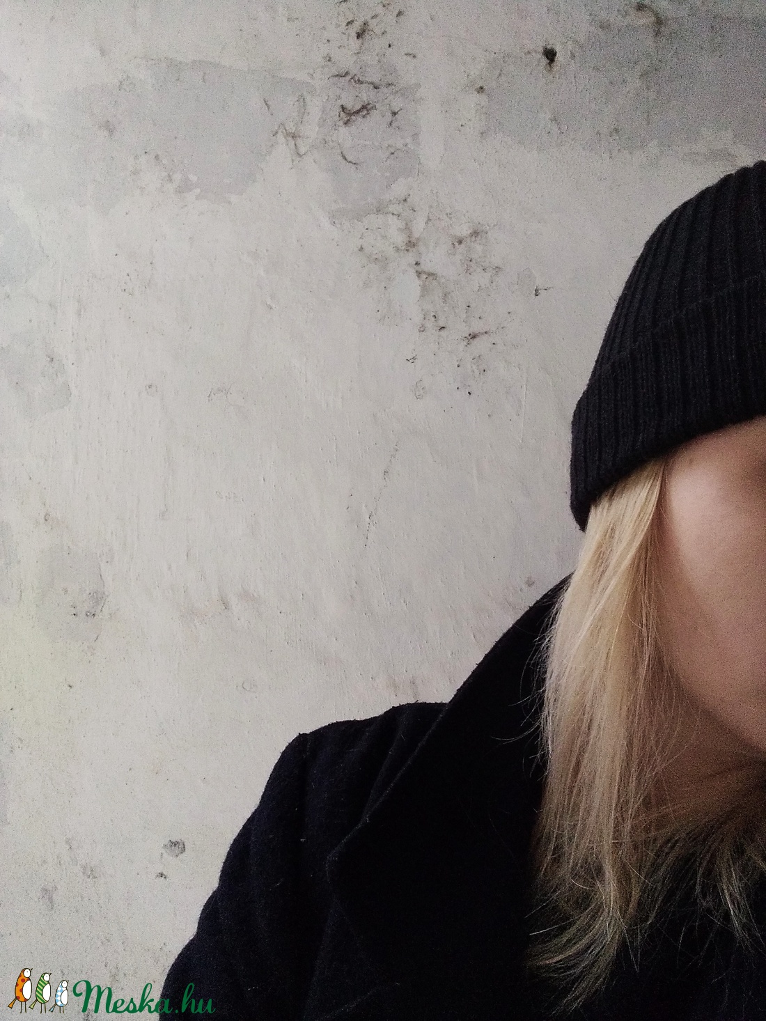 A fekete sapka - ruha & divat - sál, sapka, kendő - sapka - Meska.hu