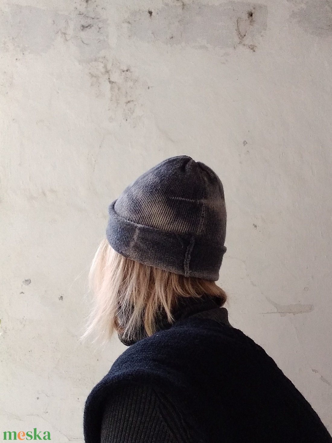 Viharfelhő kötött sapka - ruha & divat - sál, sapka, kendő - sapka - Meska.hu