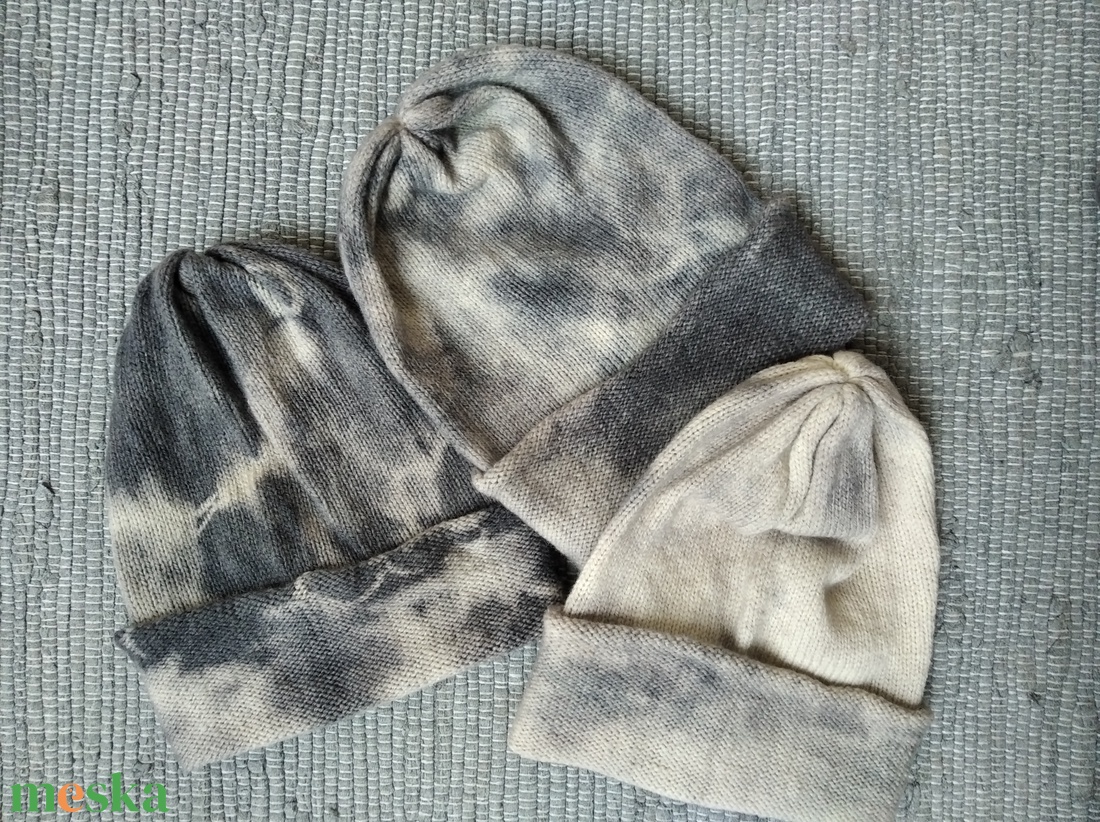 Viharfelhő kötött sapka - ruha & divat - sál, sapka, kendő - sapka - Meska.hu