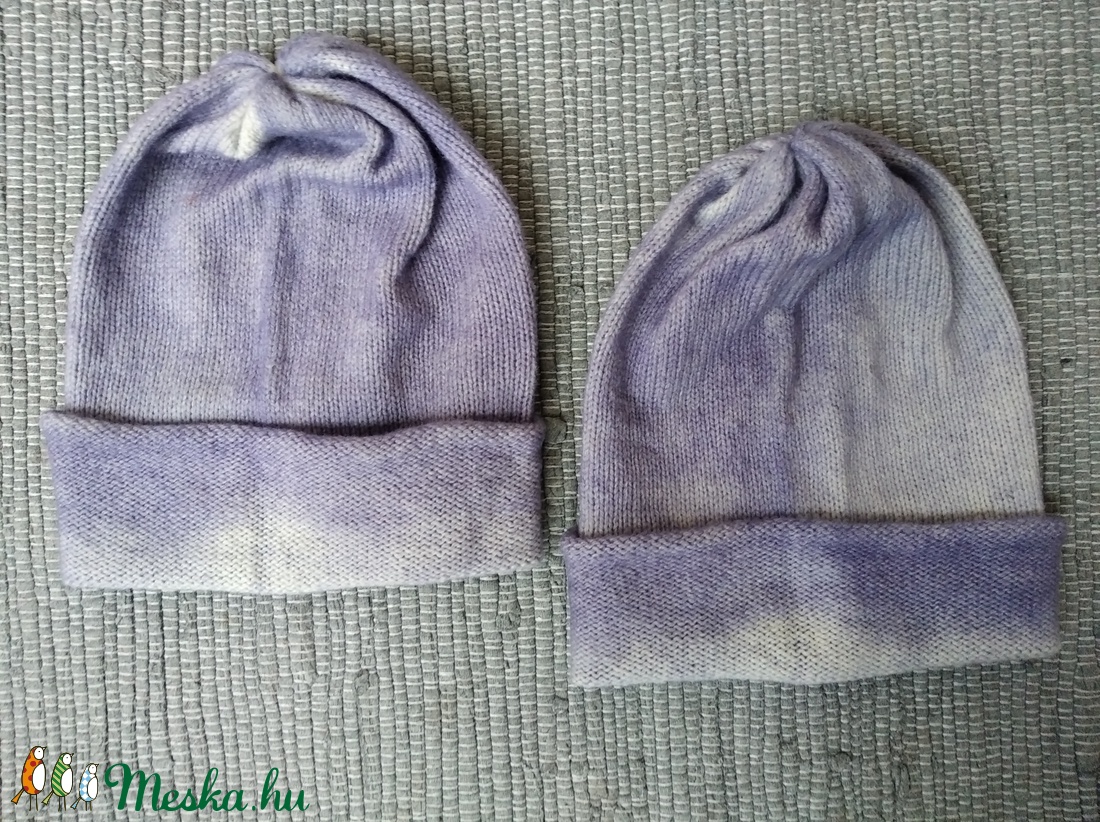 Esőfelhő kötött sapka - ruha & divat - sál, sapka, kendő - sapka - Meska.hu