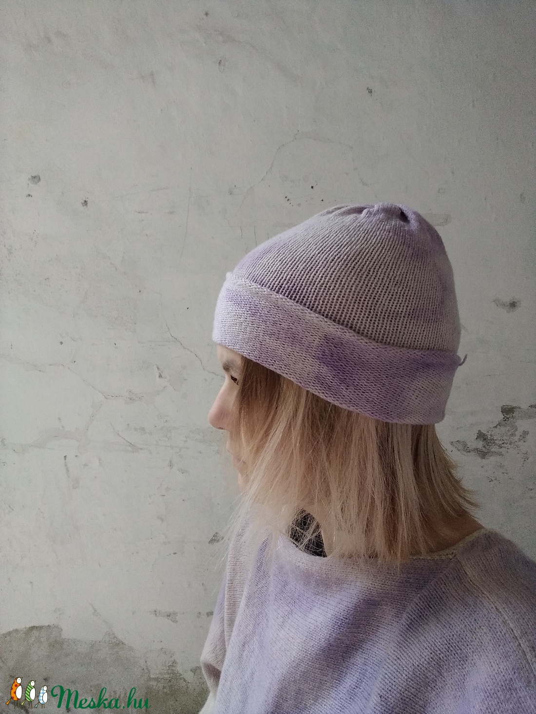 Napfelkelte kötött sapka - ruha & divat - sál, sapka, kendő - sapka - Meska.hu