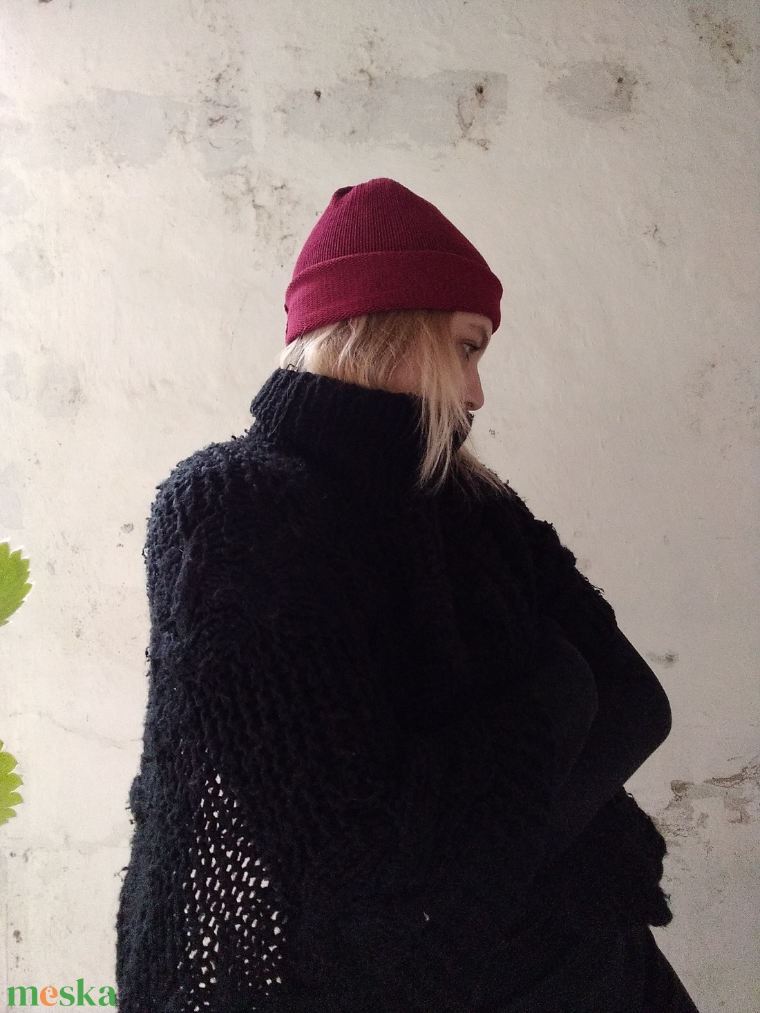 Vámpírok kötött sapkája - ruha & divat - sál, sapka, kendő - sapka - Meska.hu