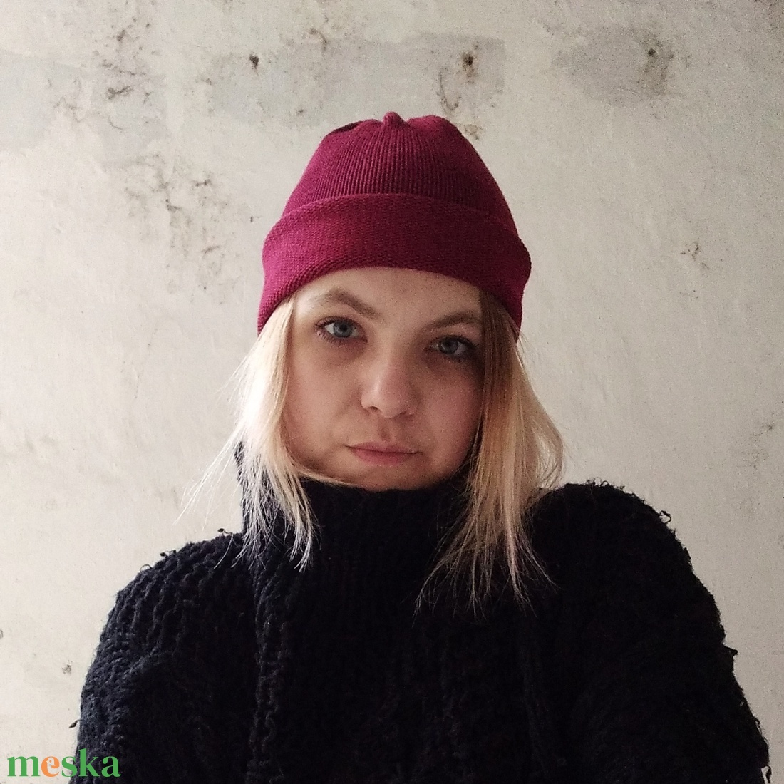 Vámpírok kötött sapkája - ruha & divat - sál, sapka, kendő - sapka - Meska.hu