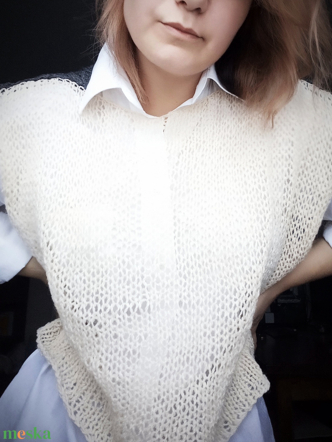 Legjobb barát mellény - ruha & divat - női ruha - top - Meska.hu