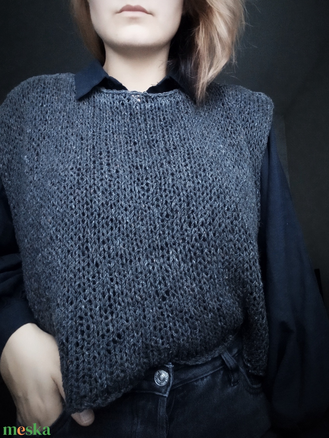 Legjobb barát mellény - ruha & divat - női ruha - top - Meska.hu