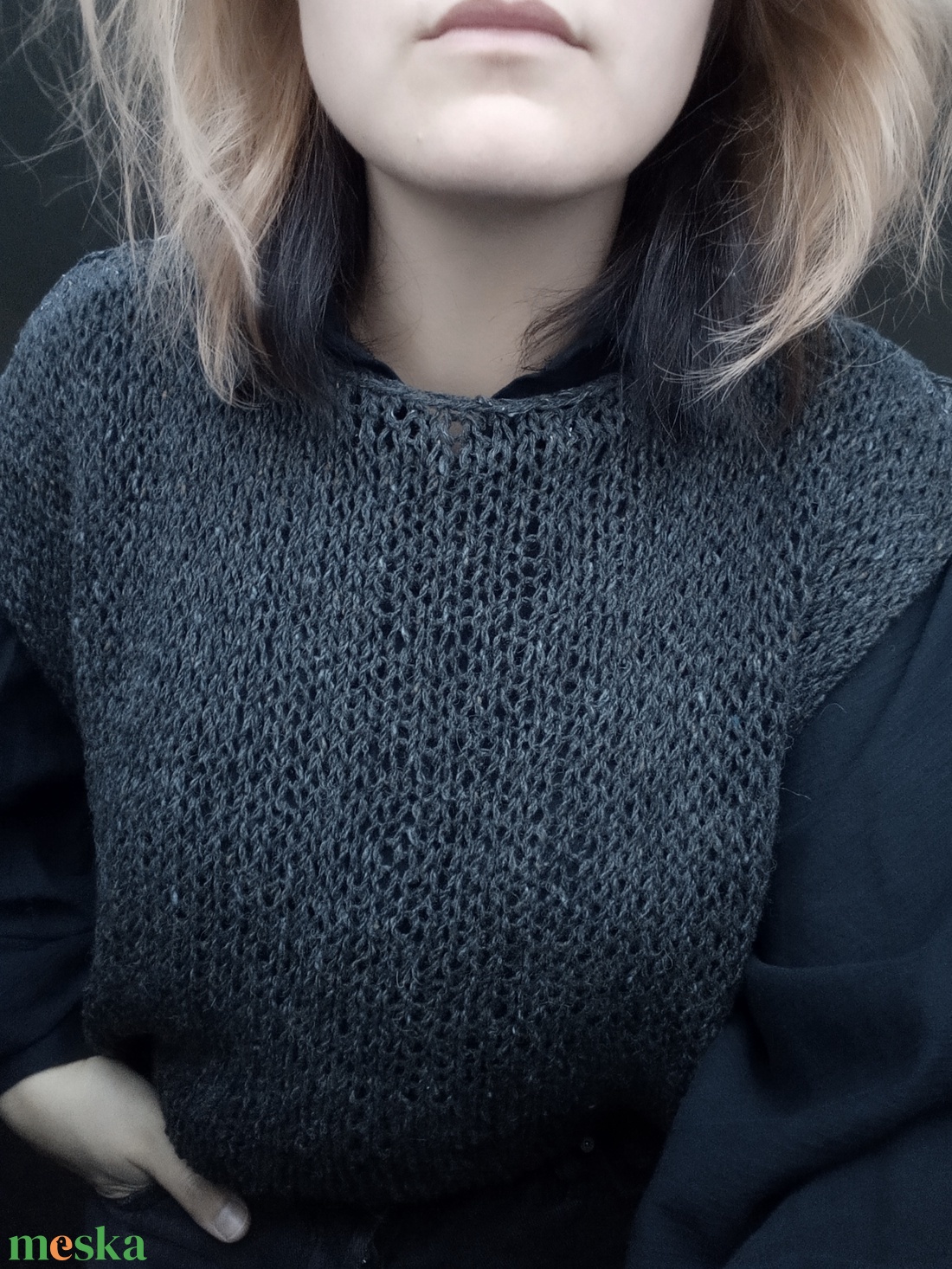 Legjobb barát mellény - ruha & divat - női ruha - top - Meska.hu