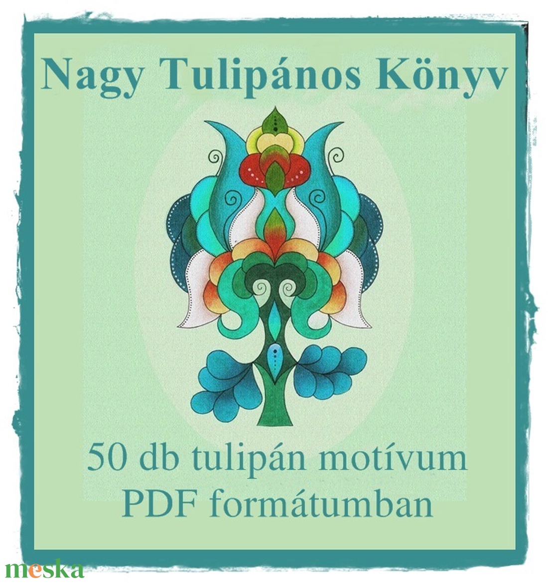Nagy Tulipános Könyv - könyv & zene - könyv - Meska.hu Nagy Tulipános Könyv - könyv & zene - könyv - Meska.hu