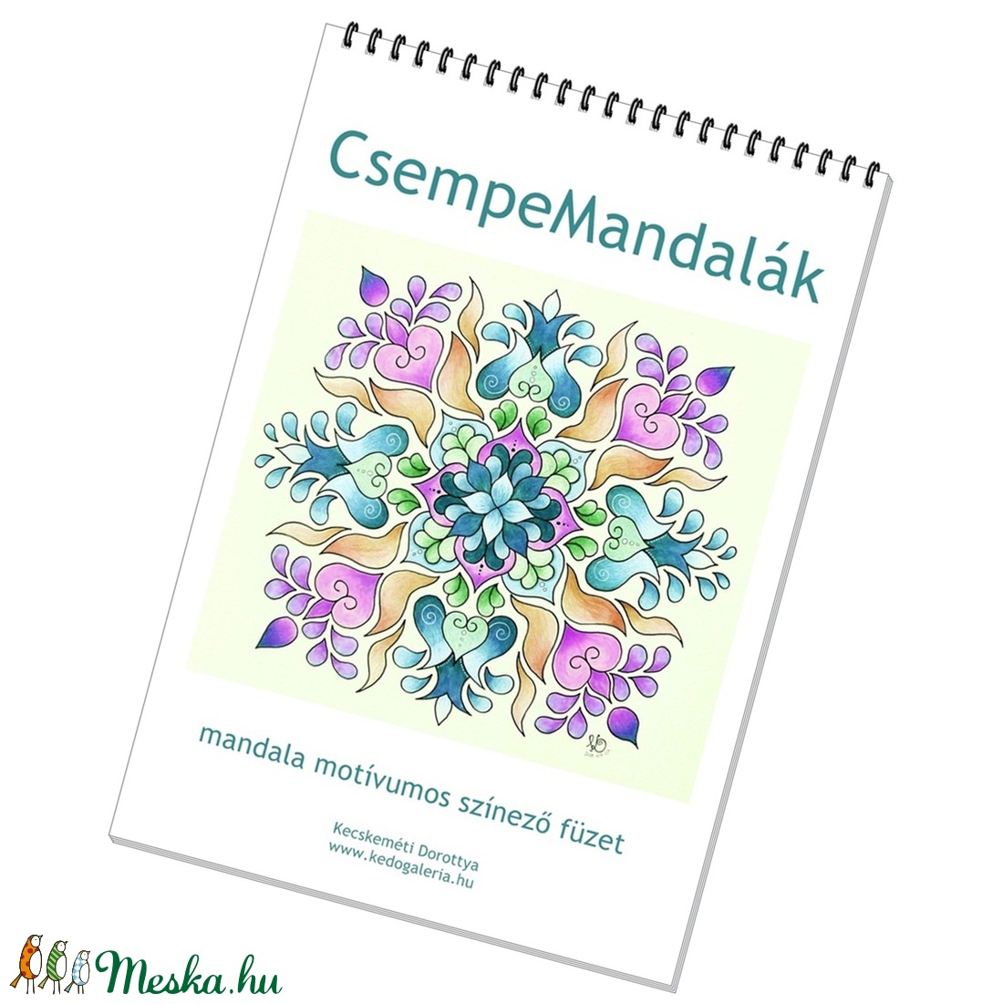 CsempeMandalás színező füzet - - Meska.hu CsempeMandalás színező füzet - - Meska.hu