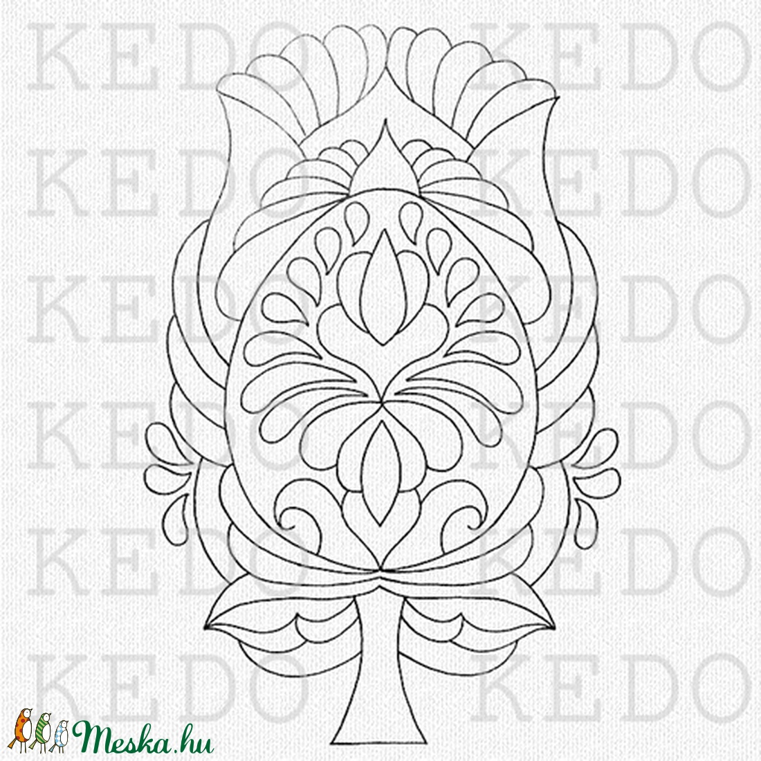 Húsvéti tojás-tulipánok- nyomtatható tulipános sablon füzet - - Meska.hu Húsvéti tojás-tulipánok- nyomtatható tulipános sablon füzet - - Meska.hu