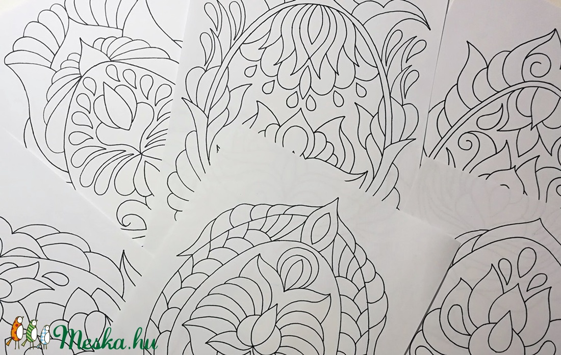 Húsvéti tojás-tulipánok- nyomtatható tulipános sablon füzet - - Meska.hu Húsvéti tojás-tulipánok- nyomtatható tulipános sablon füzet - - Meska.hu