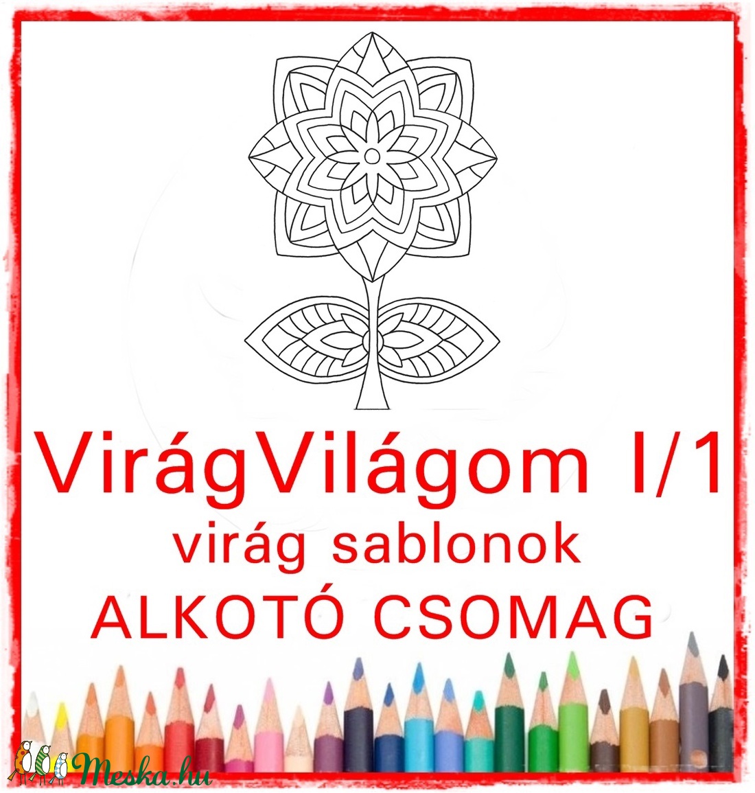 Virág-világom I/1. - - Meska.hu Virág-világom I/1. - - Meska.hu