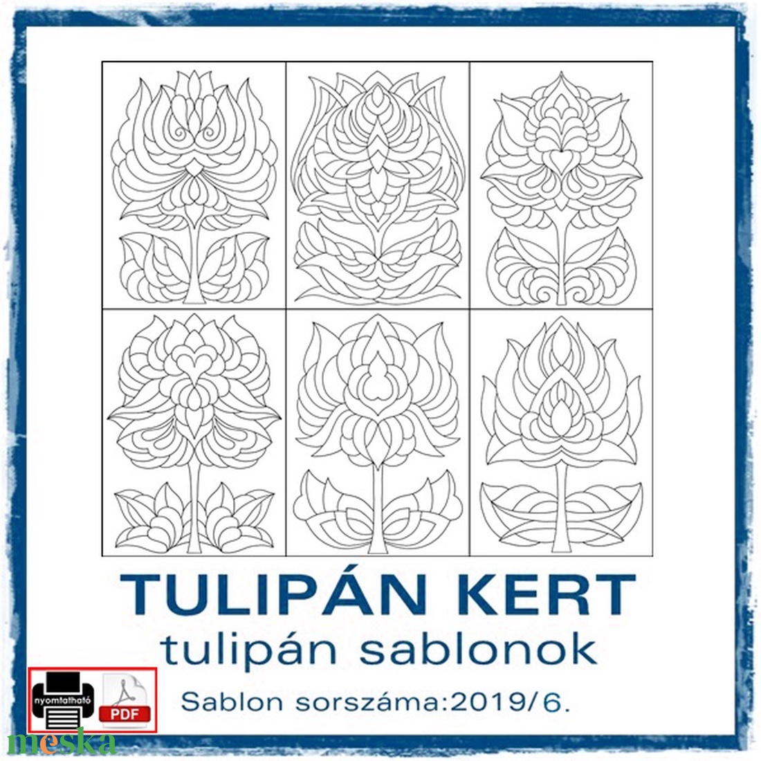 TulipánKert 2019/6 - művészet - grafika & illusztráció - digitális - Meska.hu TulipánKert 2019/6 - művészet - grafika & illusztráció - digitális - Meska.hu