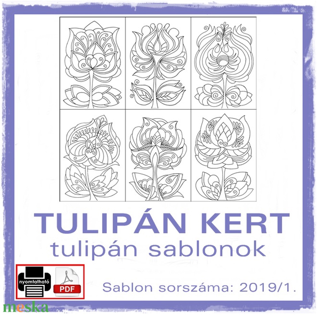 TulipánKert 2019/1 - könyv & zene - könyv - Meska.hu