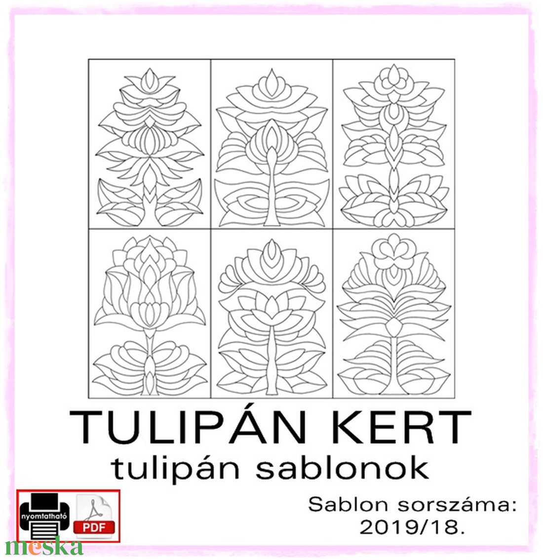 TulipánKert 2019/18 - művészet - grafika & illusztráció - digitális - Meska.hu TulipánKert 2019/18 - művészet - grafika & illusztráció - digitális - Meska.hu