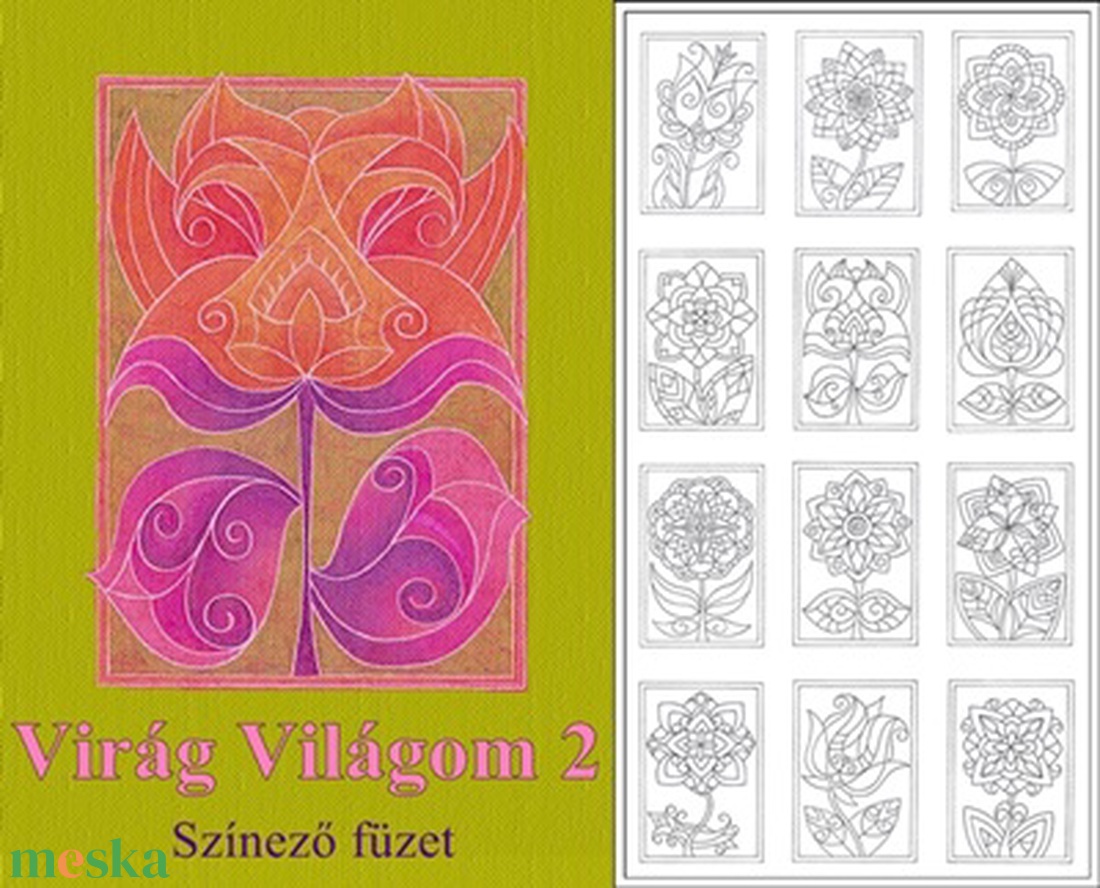 VIRÁG VILÁGOM 2019/19 - művészet - grafika & illusztráció - digitális - Meska.hu