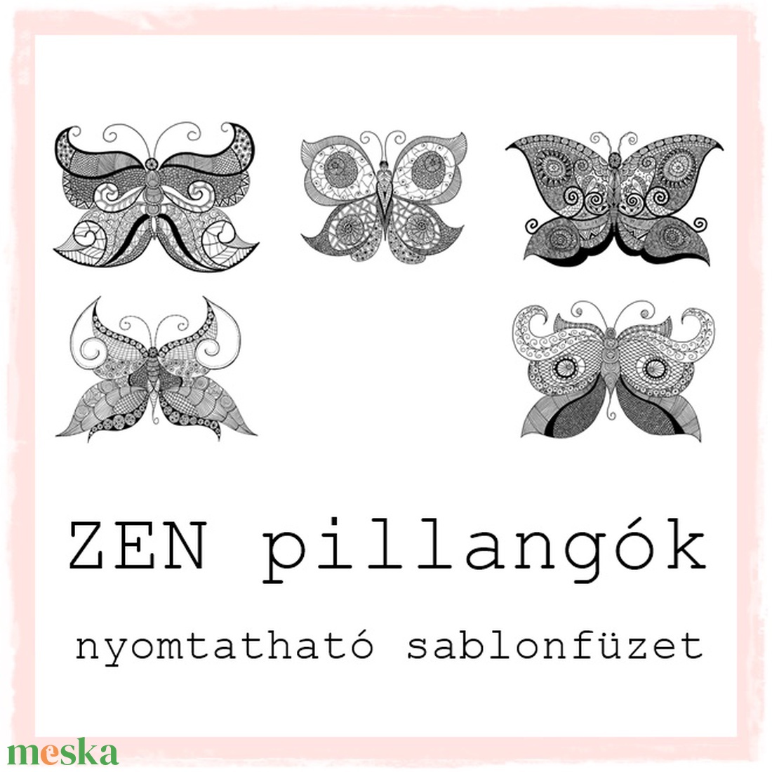 ZEN / PILLANGÓK - diy (csináld magad) - szabásminta, útmutató - Meska.hu ZEN / PILLANGÓK - diy (csináld magad) - szabásminta, útmutató - Meska.hu