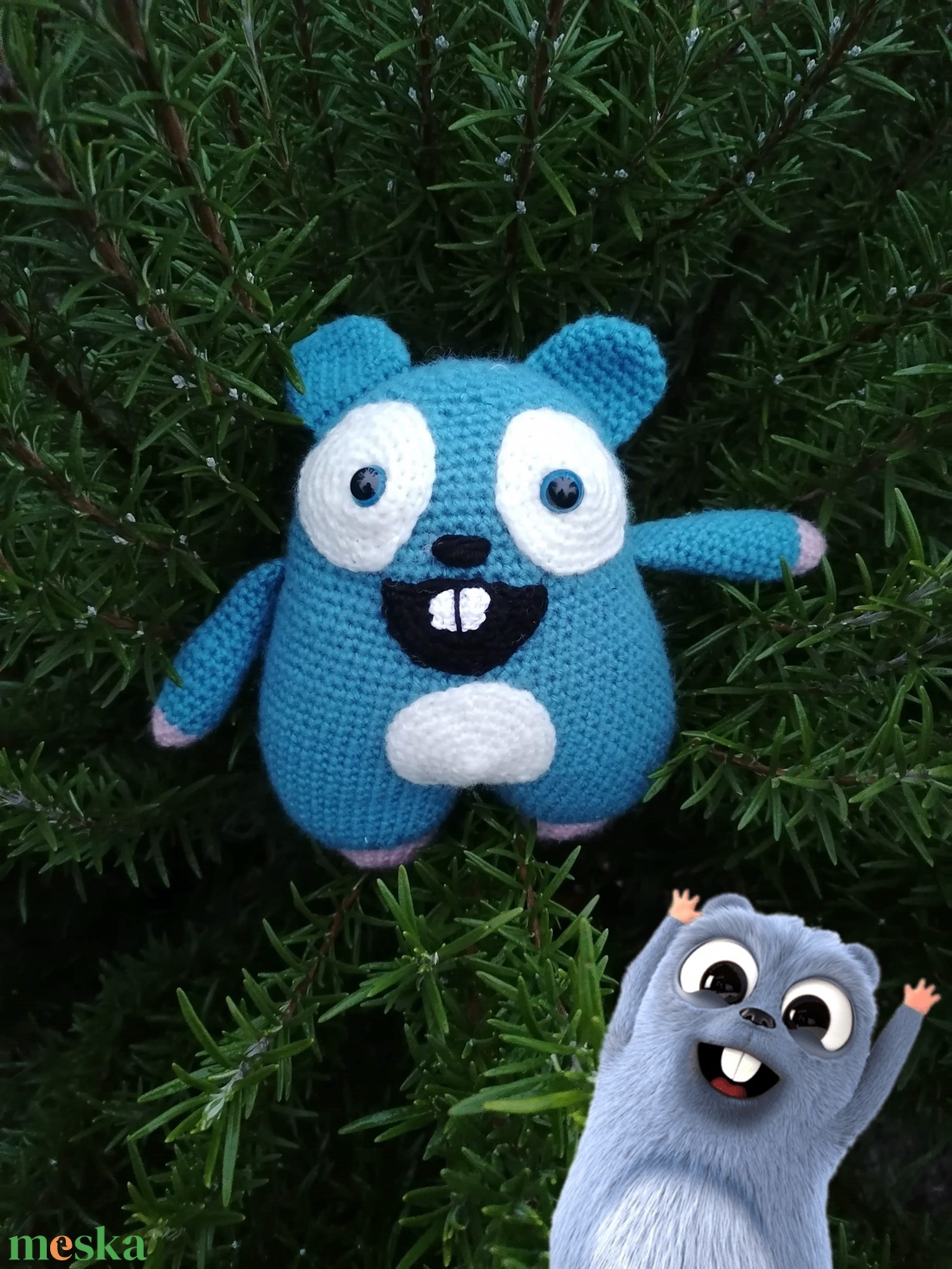 Horgolt lemming játék figura - játék & sport - plüssállat & játékfigura - más figura - Meska.hu Horgolt lemming játék figura - játék & sport - plüssállat & játékfigura - más figura - Meska.hu