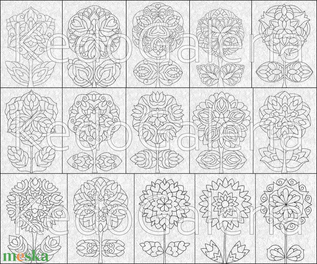 Mandala virágok sablon füzet - művészet - grafika & illusztráció - digitális - Meska.hu Mandala virágok sablon füzet - művészet - grafika & illusztráció - digitális - Meska.hu
