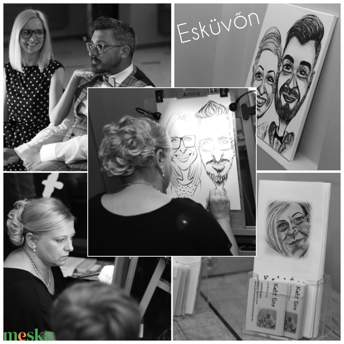 Élő karikatúra rajzolás esküvőn, rendezvényeken - művészet - portré & karikatúra - karikatúra - Meska.hu Élő karikatúra rajzolás esküvőn, rendezvényeken - művészet - portré & karikatúra - karikatúra - Meska.hu