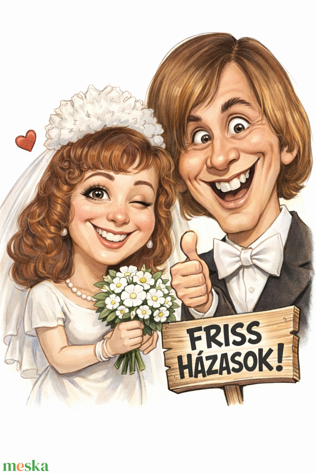 5 fős, autós színes, digitális karikatúra - művészet - grafika & illusztráció - digitális - Meska.hu