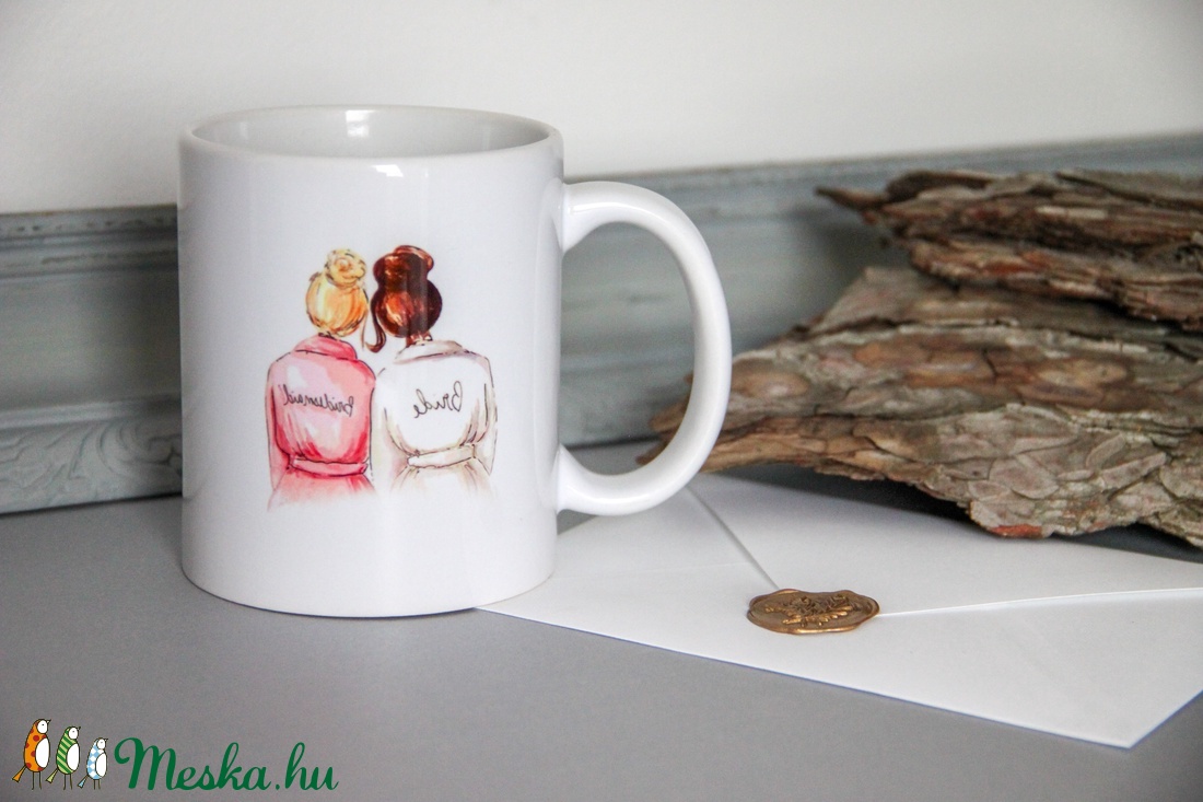 Koszorúslány felkérő bögre -  - Meska.hu