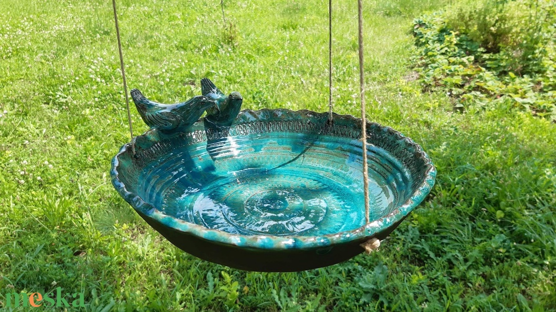 Madáritató - otthon & életmód - ház & kert - madáretető & itató - Meska.hu