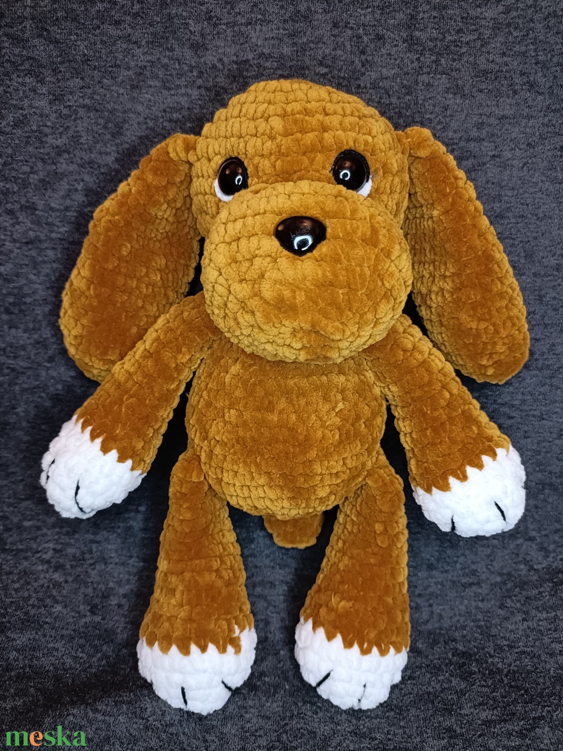 Horgolt kutya amigurumi - játék & sport - plüssállat & játékfigura - kutya - Meska.hu Horgolt kutya amigurumi - játék & sport - plüssállat & játékfigura - kutya - Meska.hu