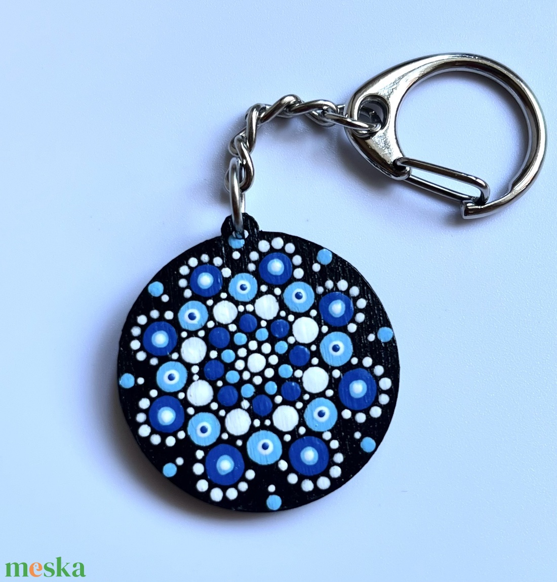 Kéklő mandala kulcstartó - táska & tok - kulcstartó & táskadísz - kulcstartó - Meska.hu Kéklő mandala kulcstartó - táska & tok - kulcstartó & táskadísz - kulcstartó - Meska.hu