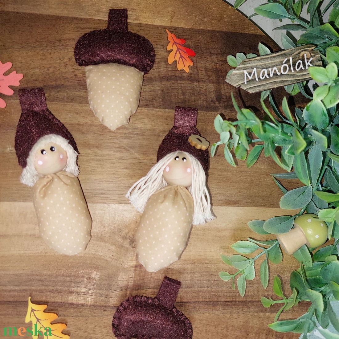 Makk Marci és Makk Marcsi  - otthon & életmód - dekoráció - manók - Meska.hu