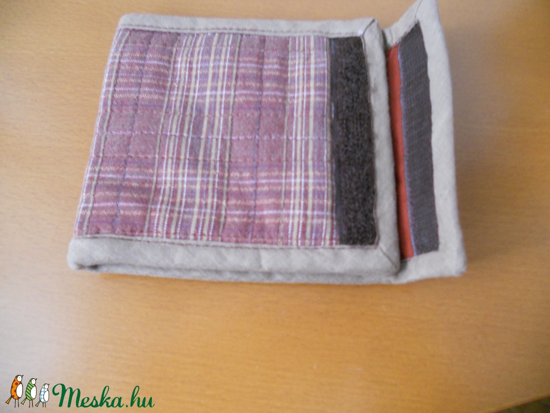 textil péntárca - táska & tok - pénztárca & más tok - pénztárca - Meska.hu